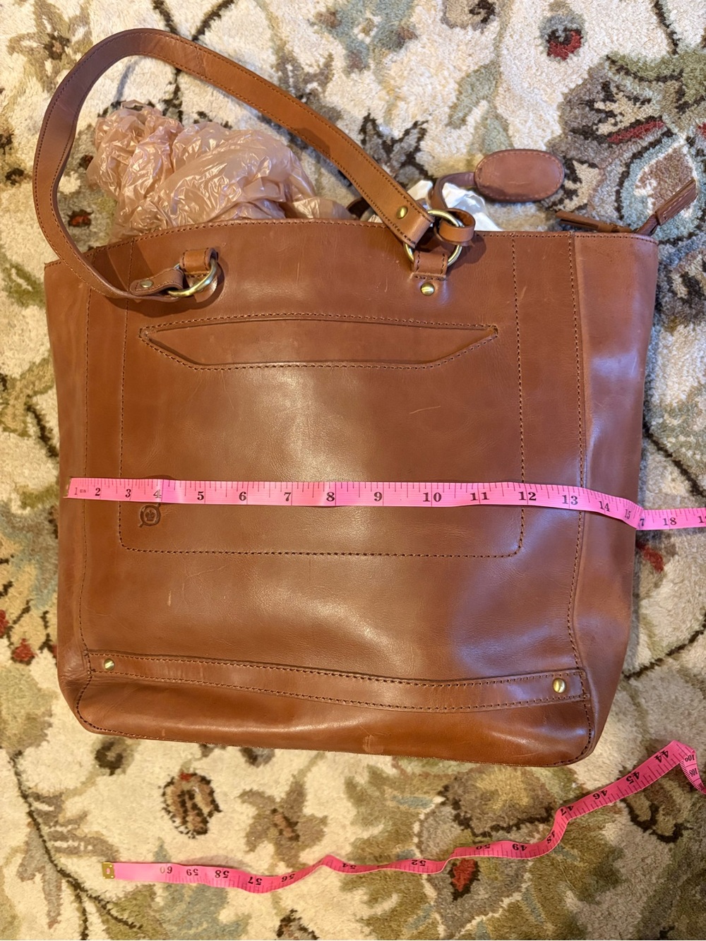 Born Leather Bag with wristlet - Picture 7 of 11